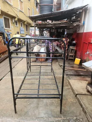Detachable Metal Bunk Bed 6 by 3 Feet With Light Metal.