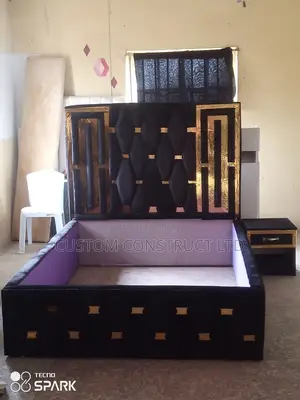 4.5 Feet Luxurious Bedframe to Fit Your Comfort.
