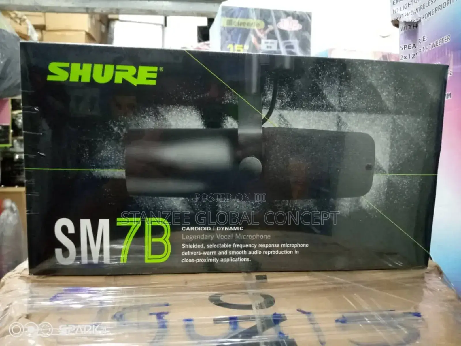 Sm7b Shure Studio Dynamic Microphone