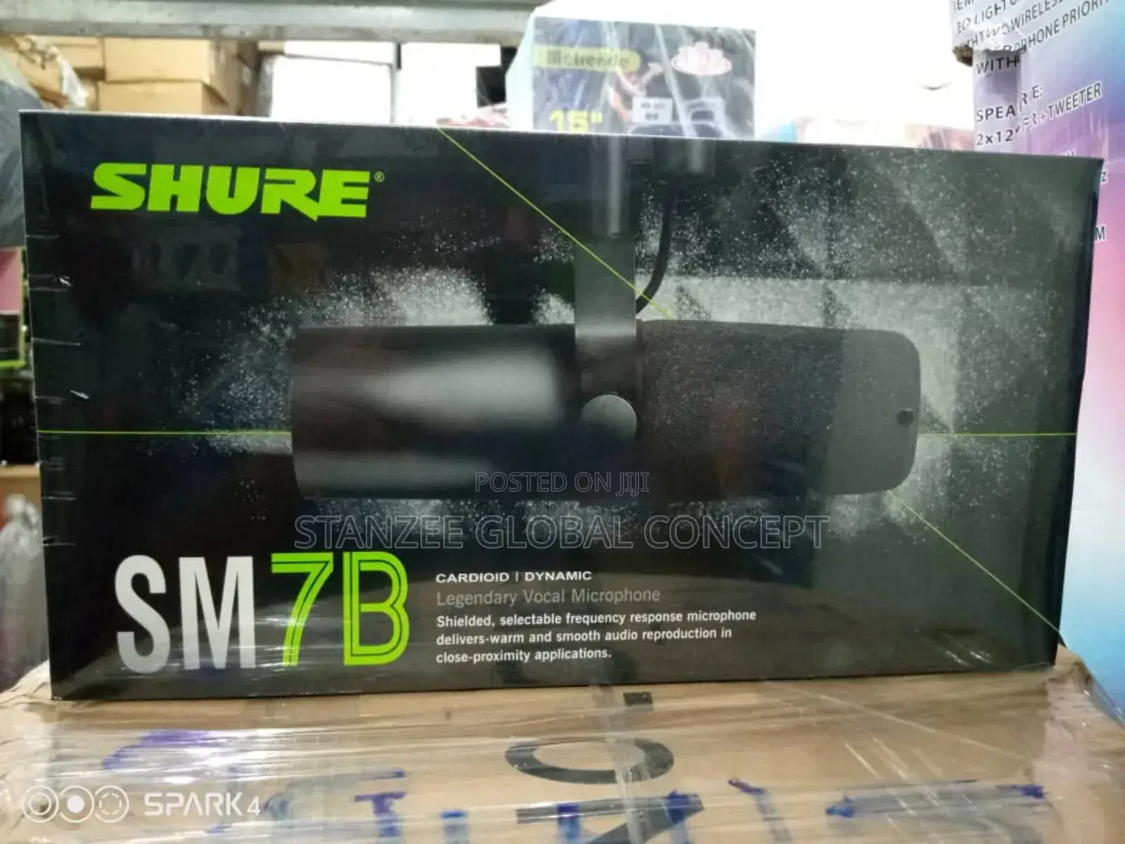 Sm7b Shure Studio Dynamic Microphone