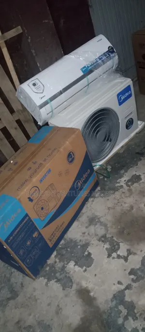 Midea Inverter Split Unit Ac,Fully Copper, Anti-Rust Body,