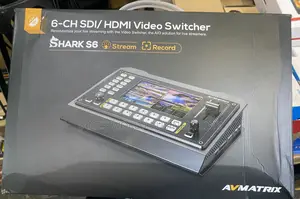 Av Matrix Sharks S6 Sdi and Hdmi 6 Channels Video Mixer