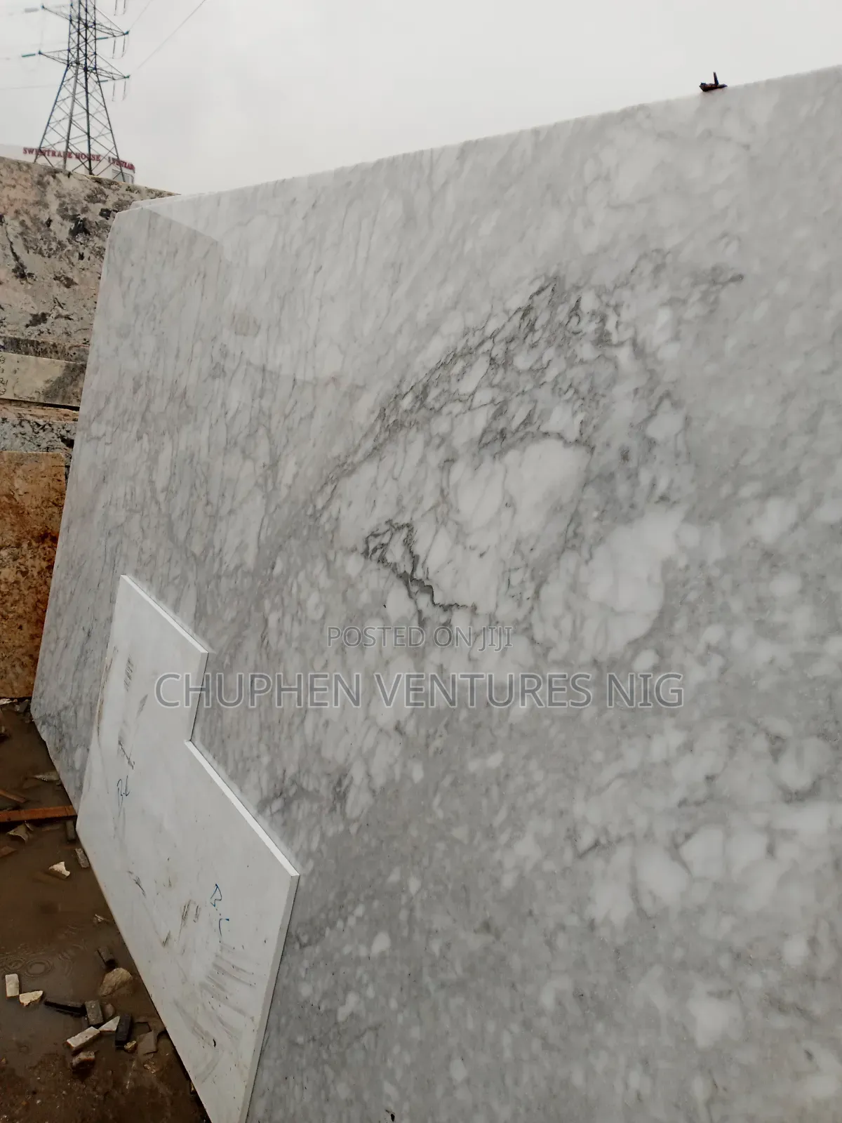 Carara White Marble Big Sheet Slab