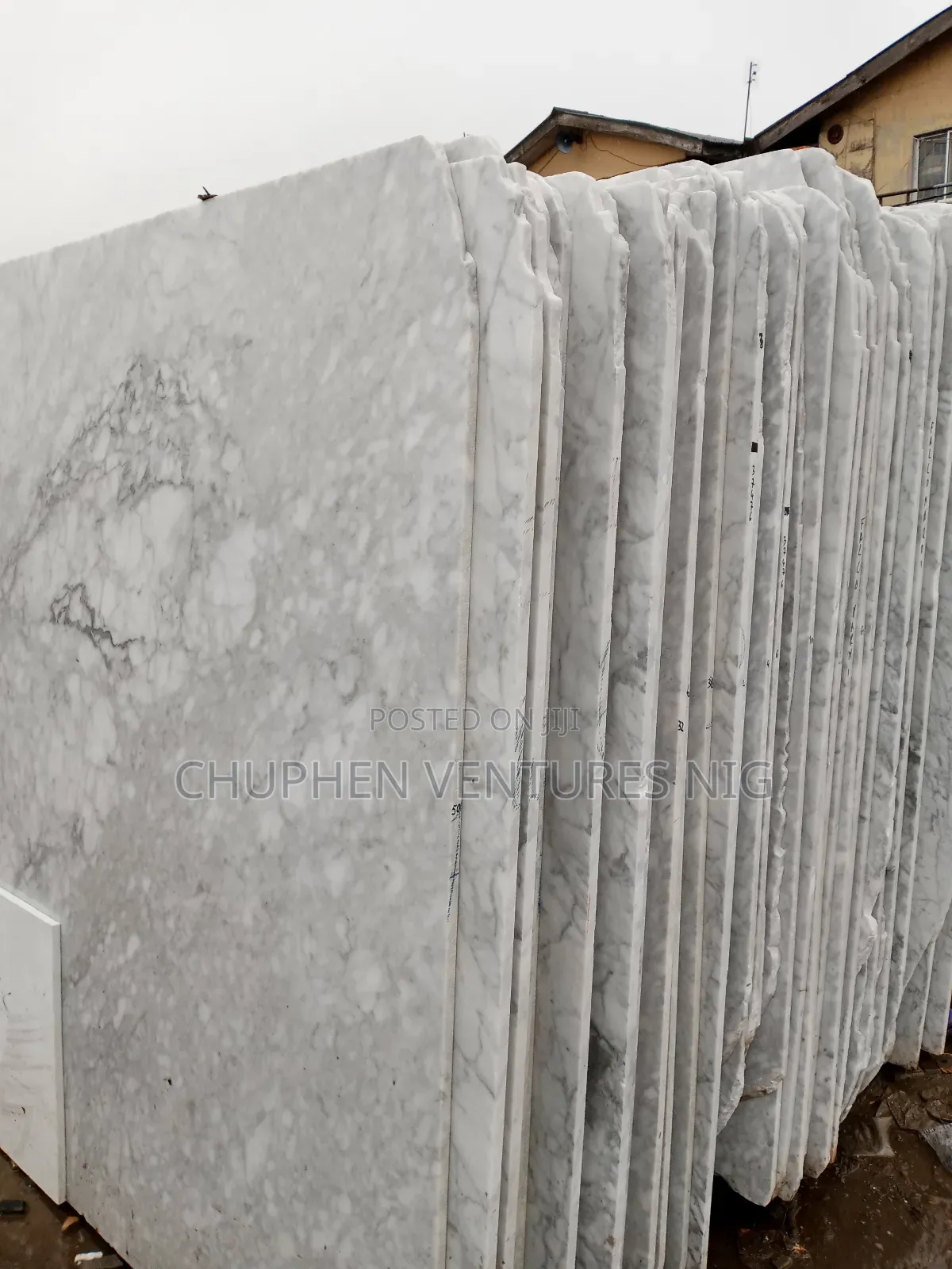Carara White Marble Big Sheet Slab