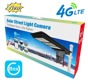 4g Solar Street Light Camera With Auto Tracking