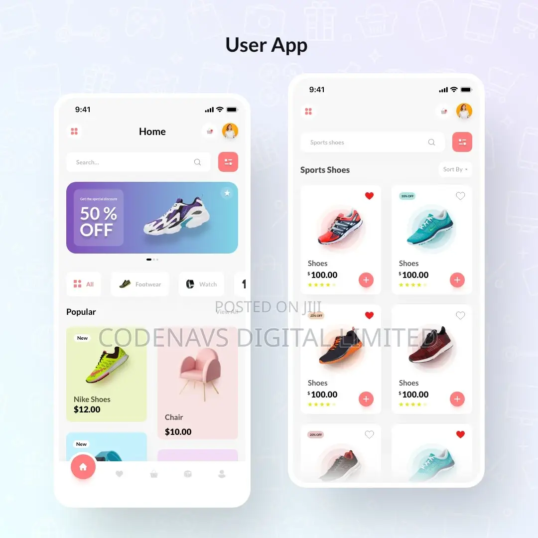 Eye-Catching E-Commerce Website
