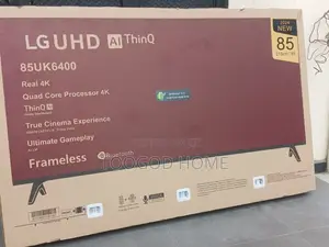 LG Frameless 85inches Tv.