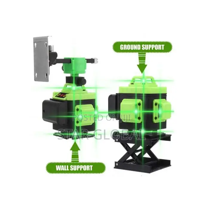 Upgrade Your Toolbox: 16-Line Green 4D Self-Leveling Laser