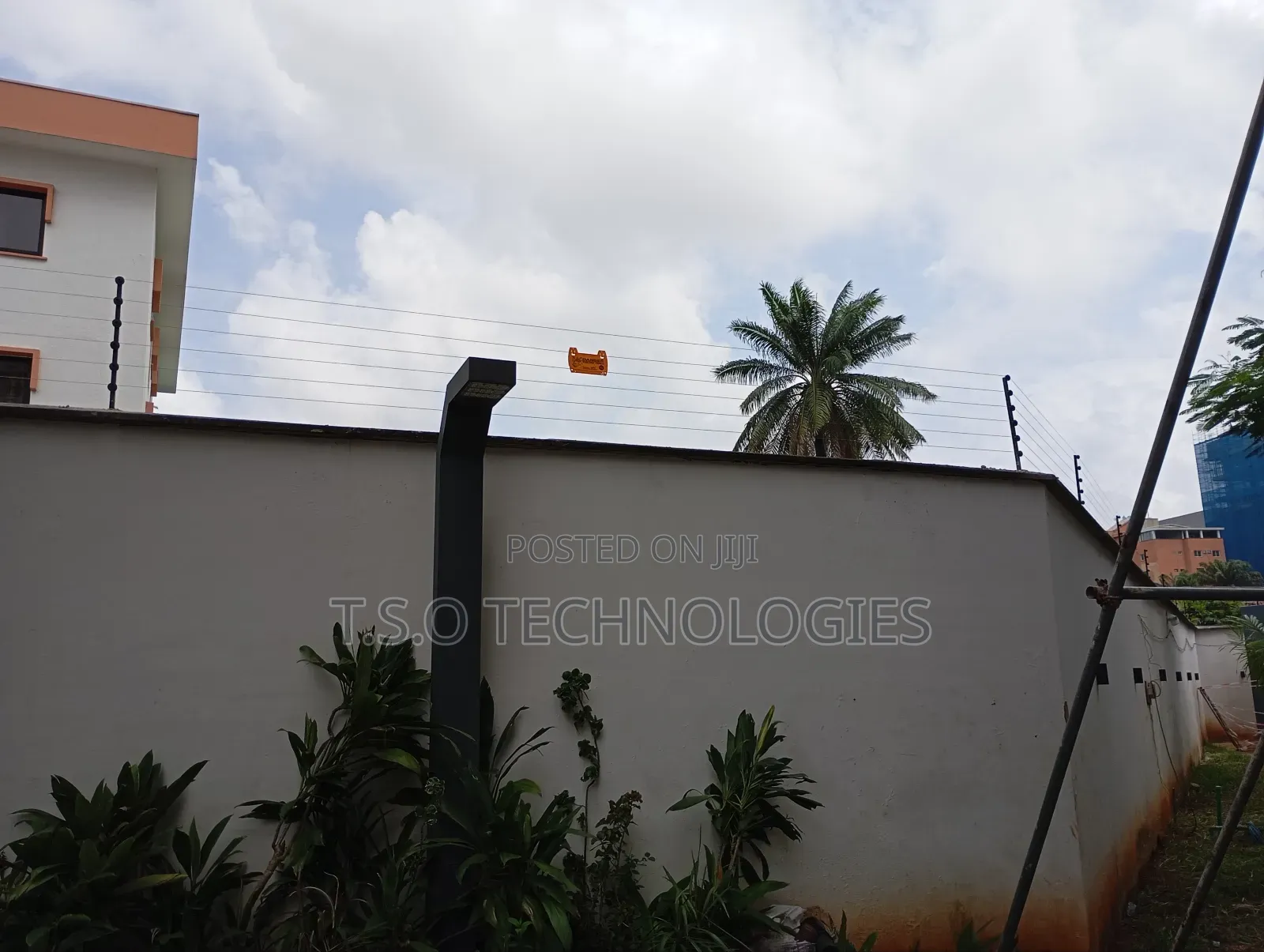 Electric Solar Fence Wire Installed at Ijebu Ode