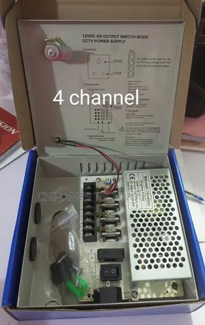 4 Channel CCTV Power Supply Box
