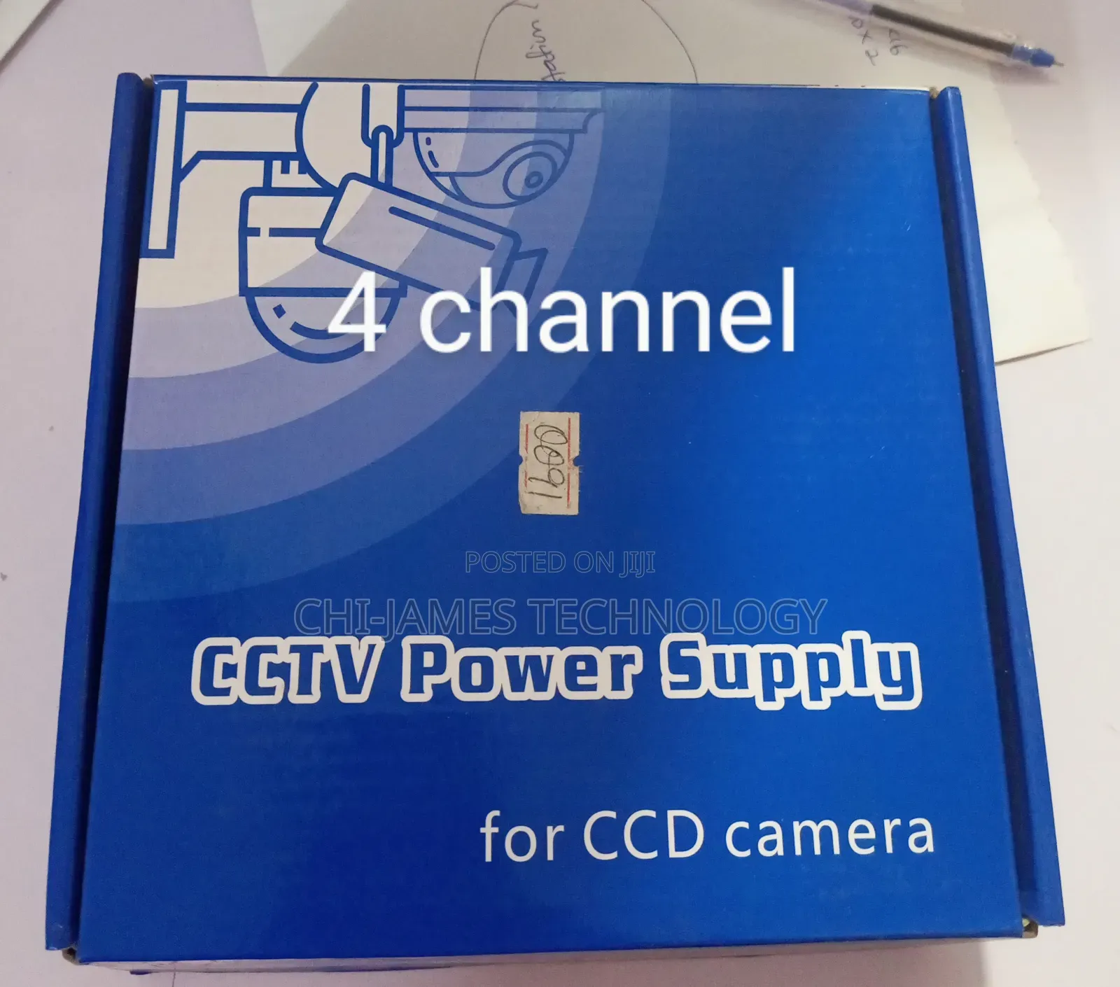 4 Channel CCTV Power Supply Box