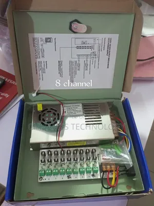 8 Channel CCTV Power Supply Box