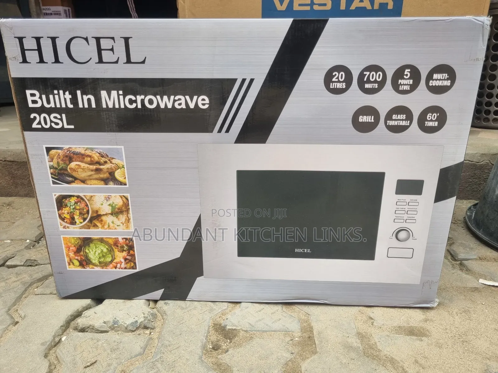 Built-in Microwave.