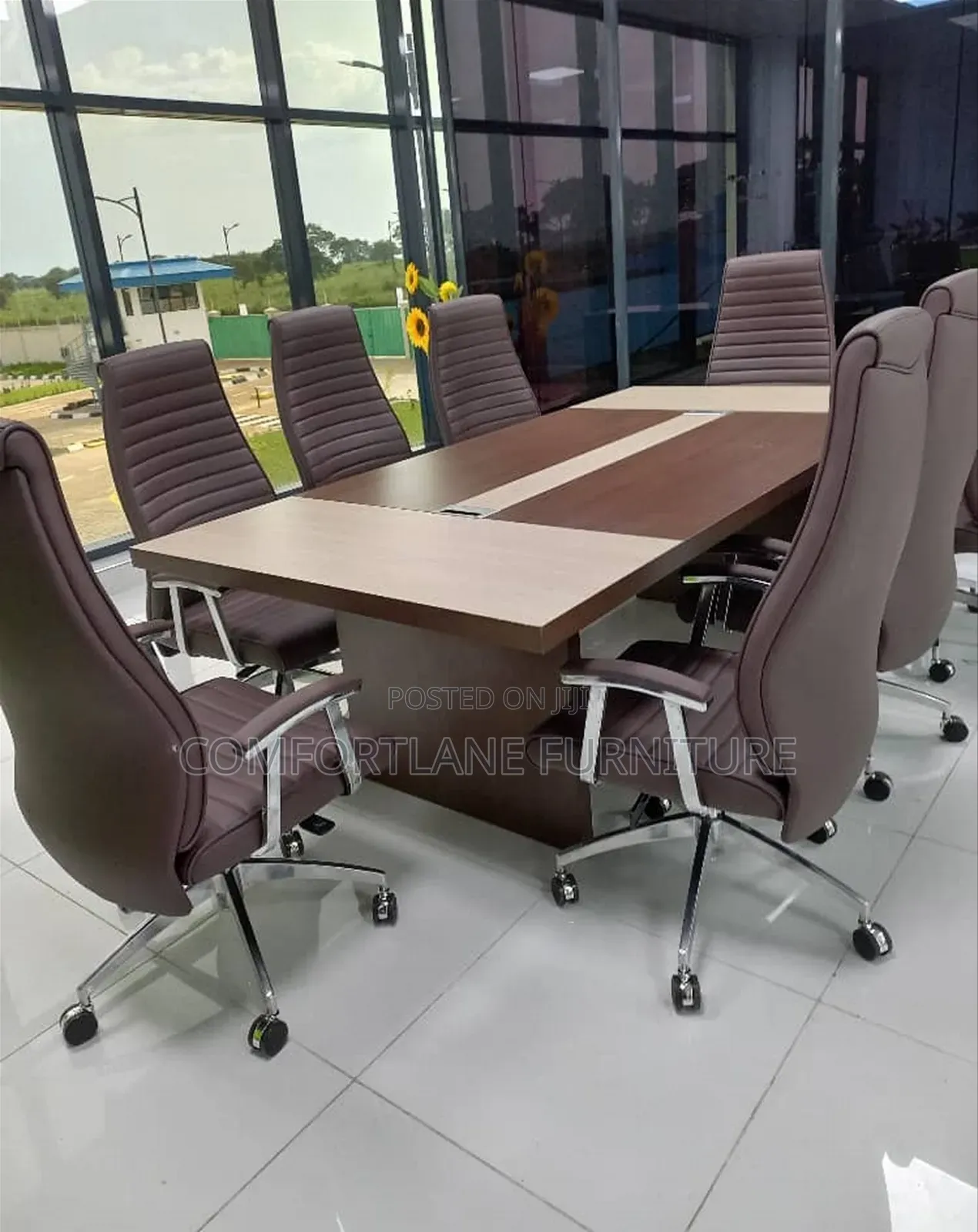 Conference Table Without Chairs