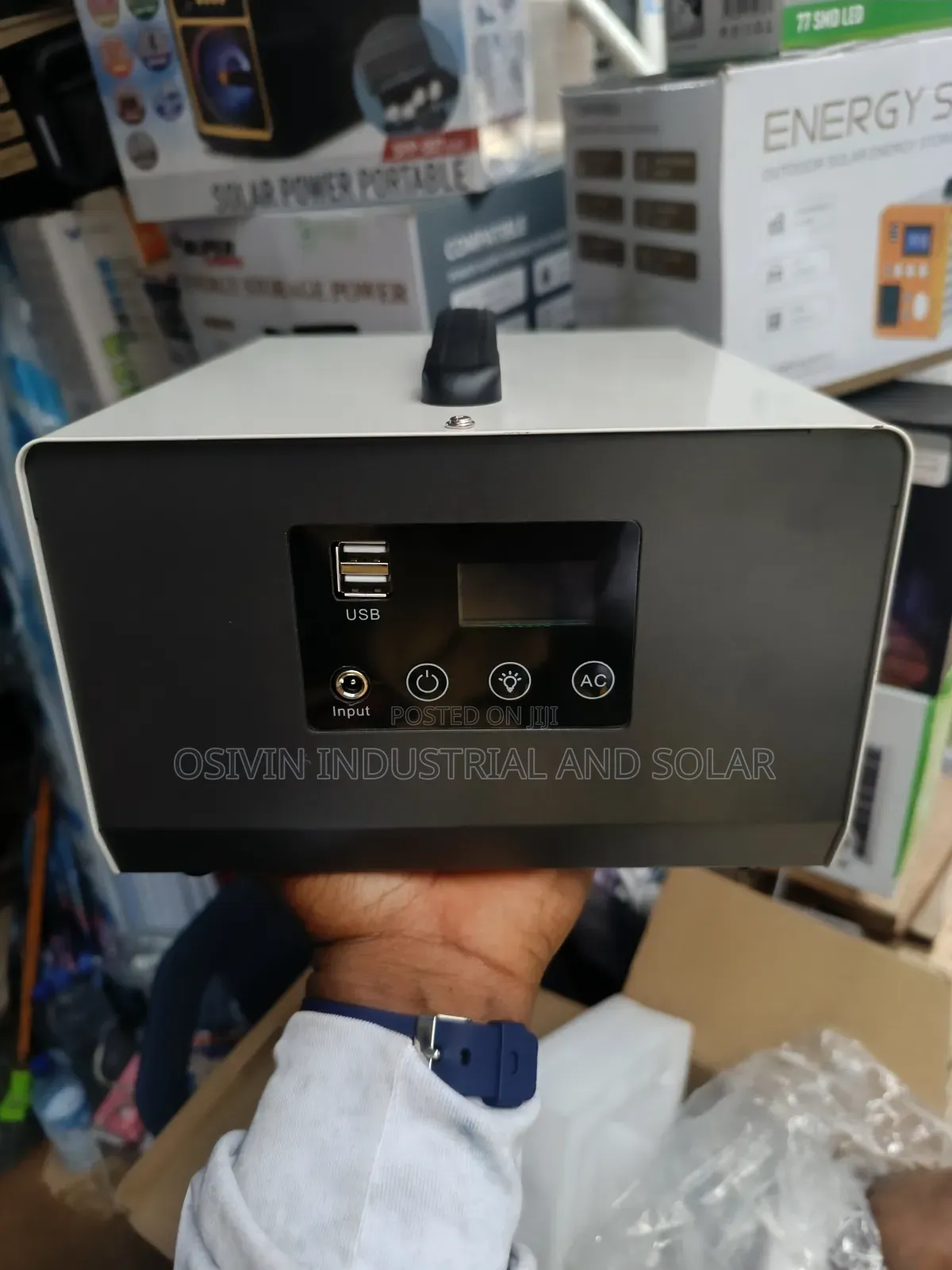 500w Solar Generator/80w Solar Panel With Space for Back Up