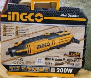 Ingco Mg2008 Mini Grinder - 200w, Variable Speed