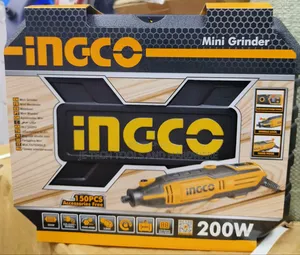 Ingco Mg2008 Mini Grinder - 200w, Variable Speed