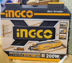 Ingco Mg2008 Mini Grinder - 200w, Variable Speed