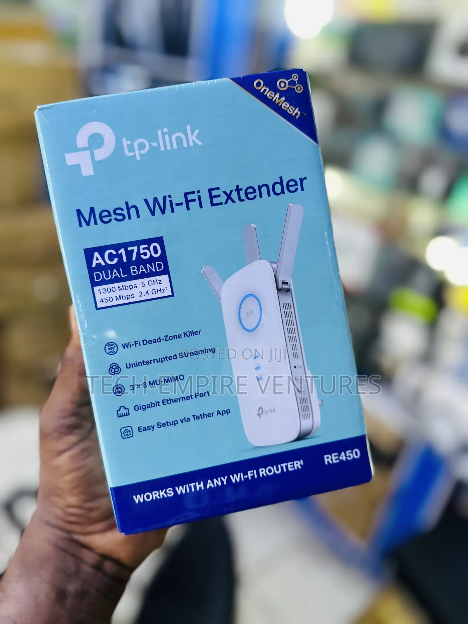 Tp-Link Ac1750 Mesh Wifi-Extender Dual Band