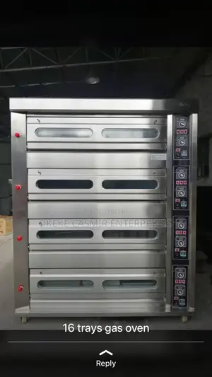 16 Trays Industrial Gas Oven