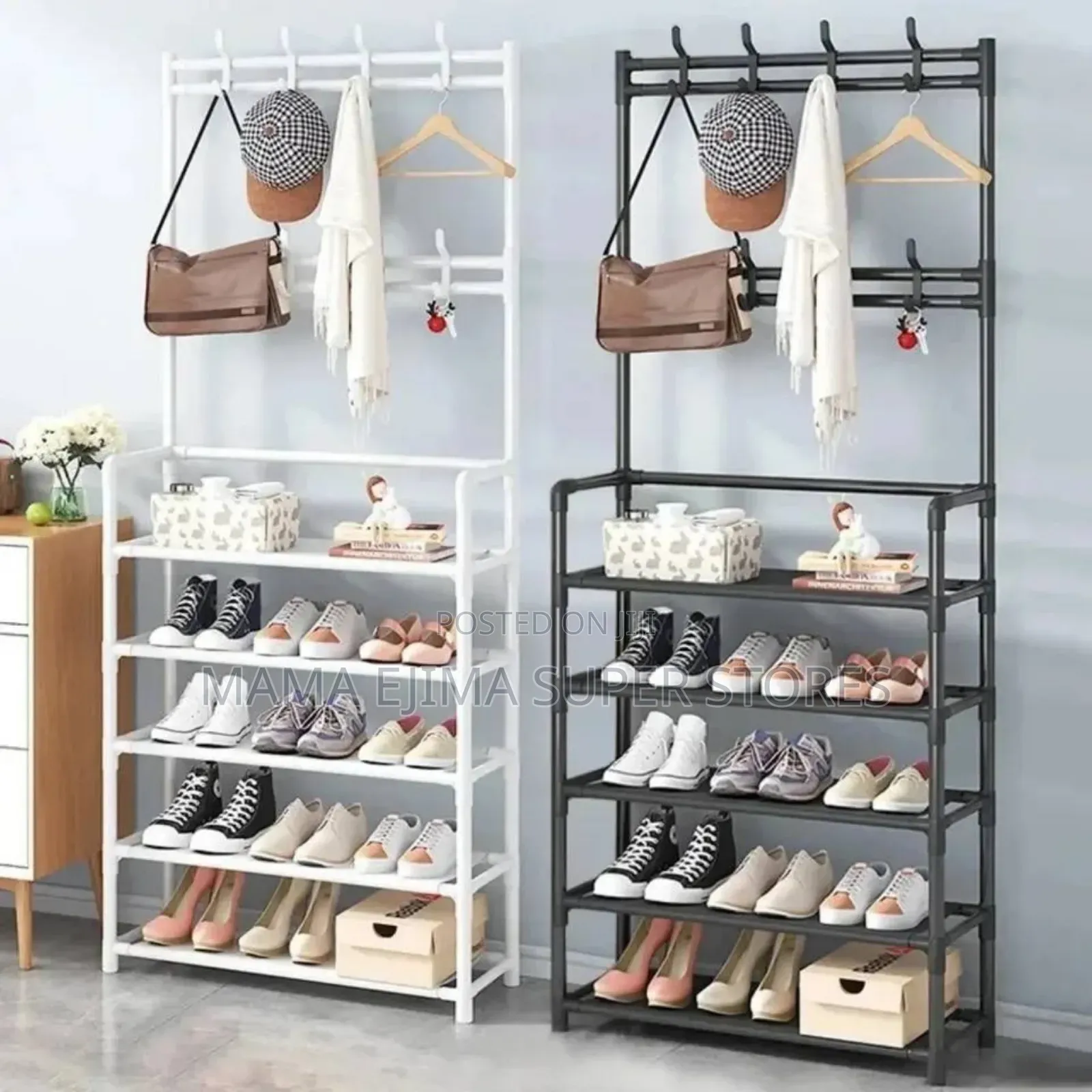 Multilayer Shoe Rack Multifunctional Hanging Bag Shelf Bag H