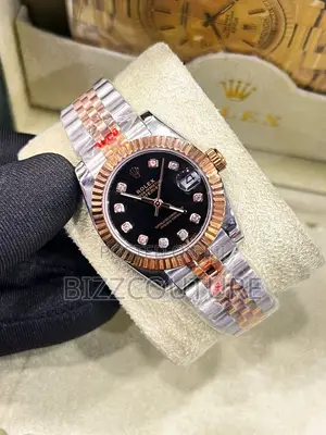 Original Rolex Oyster Perpetual Date Just Silver Chain Watch