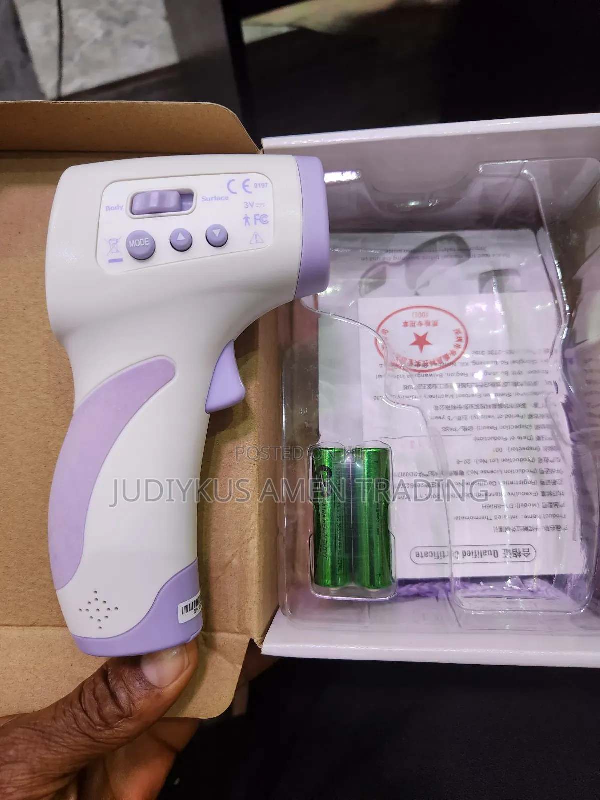 Forehead Infarred Thermometer