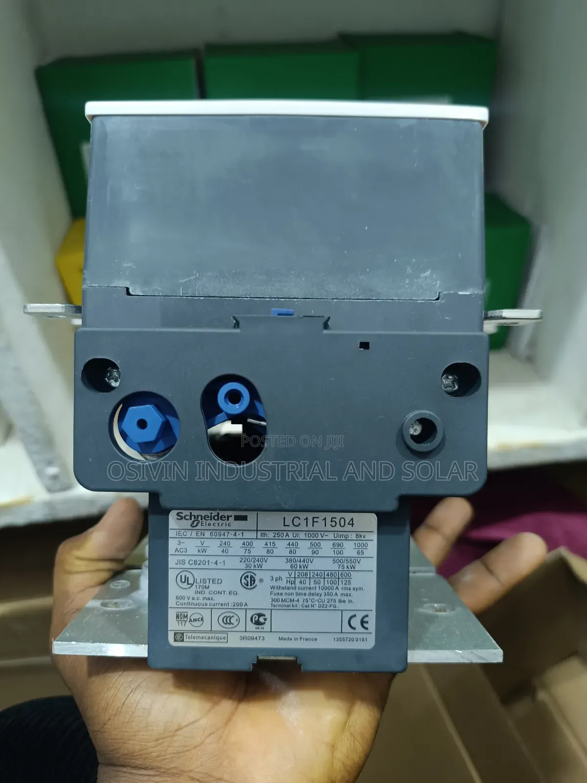 Lc1f1504 Schneider 250a Contactor 4pole
