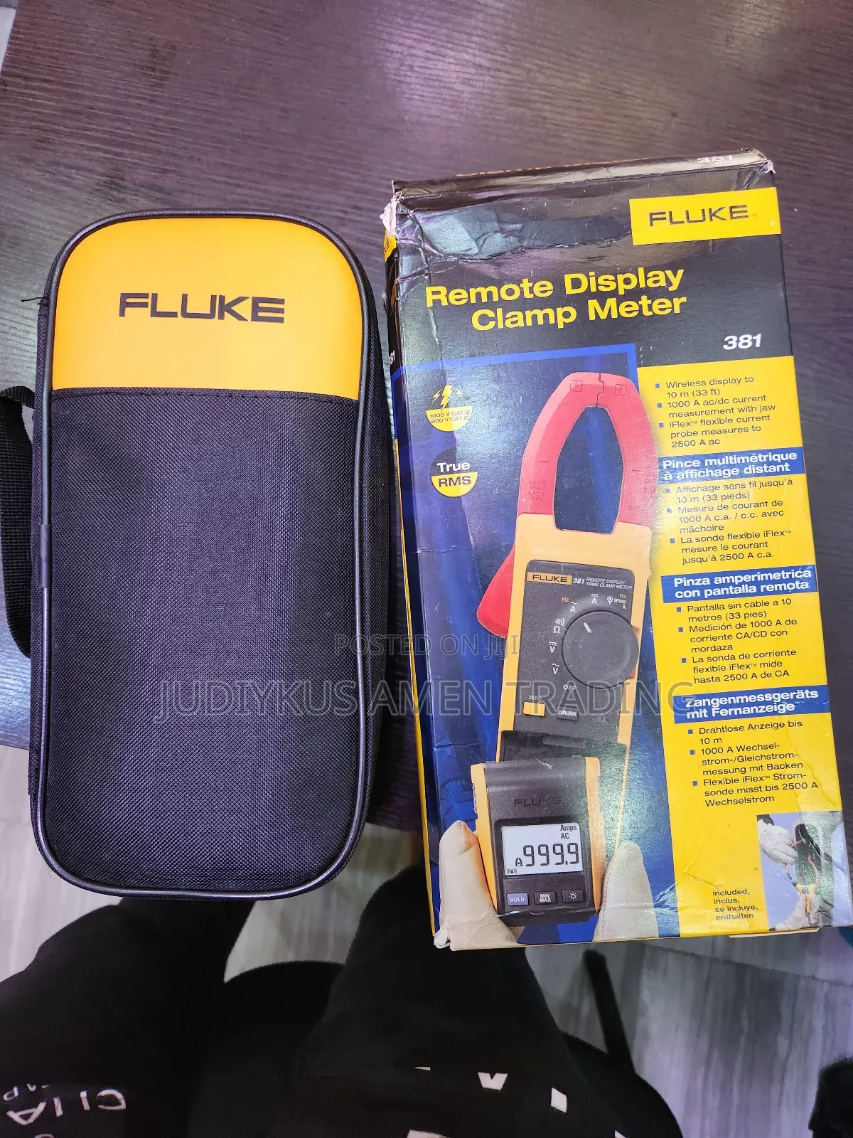 Fluke 381 Remote Display Clamp Meter