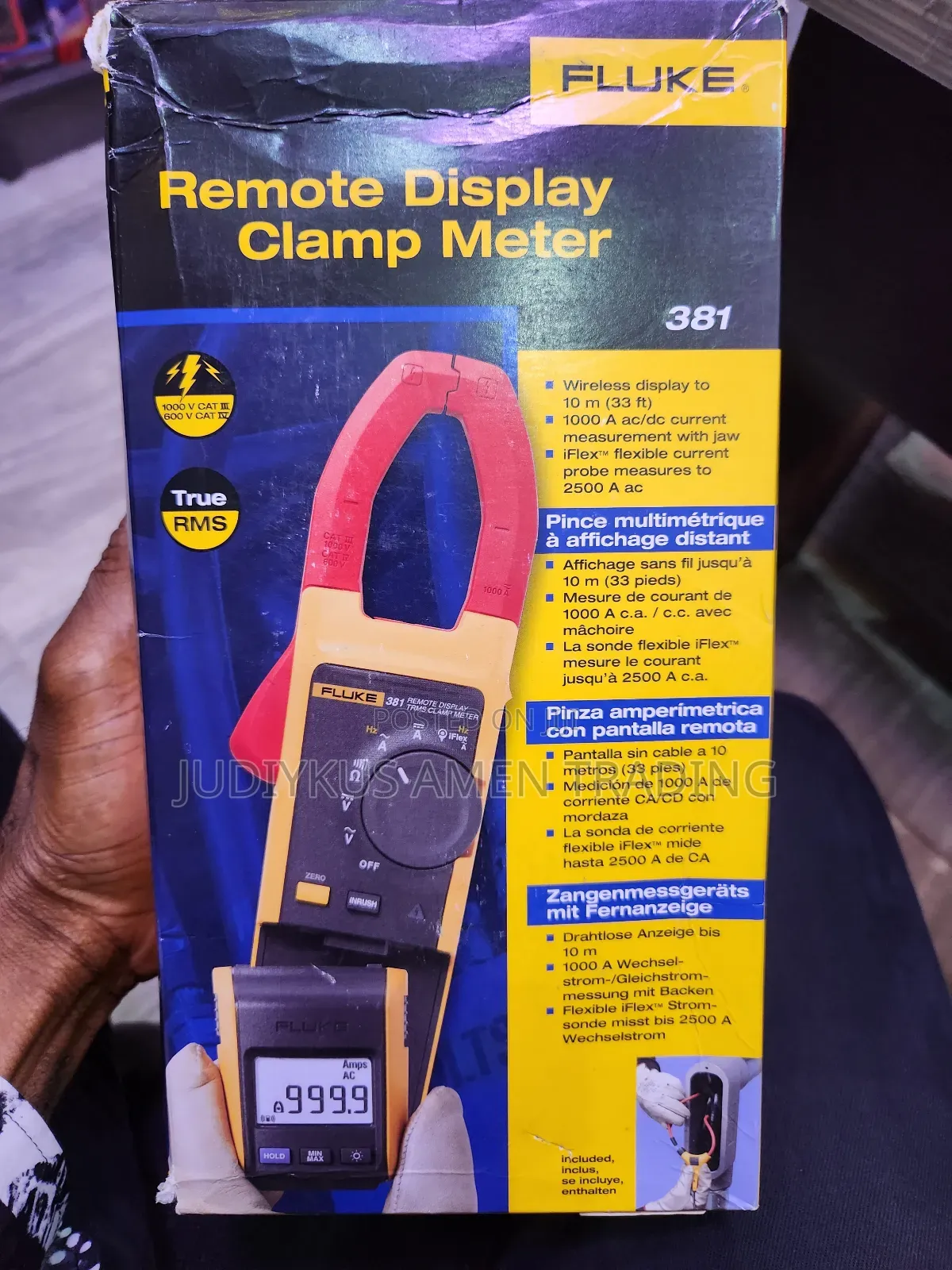 Fluke 381 Remote Display Clamp Meter
