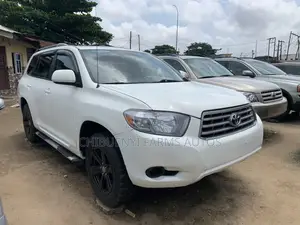Toyota Highlander Limited 2009 White