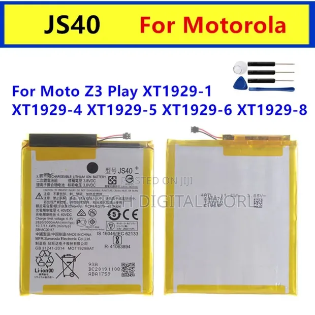 Batería Motorola Z2 Play, Original. | Cuotas sin interés