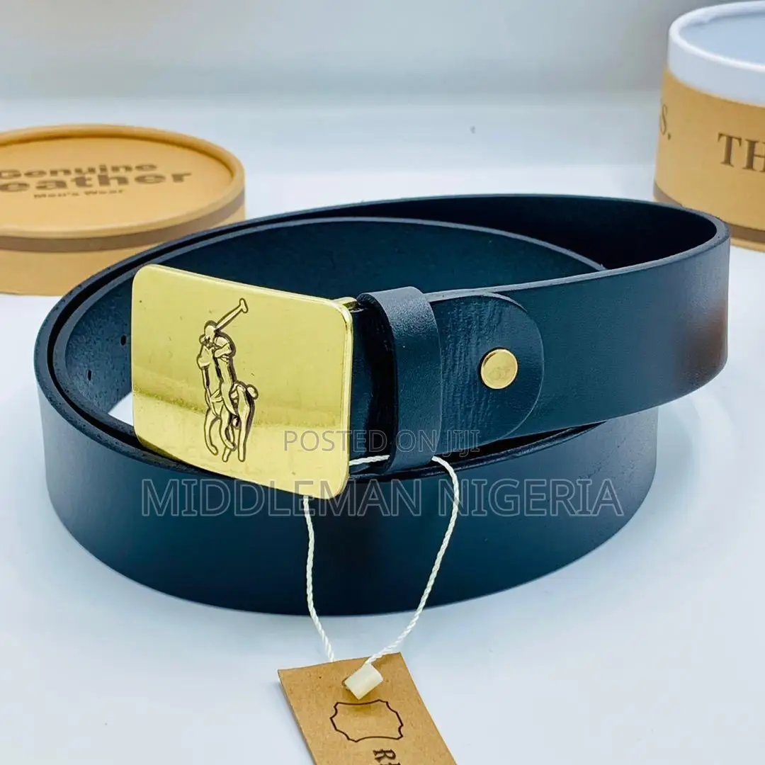 Pure Leather Men Designers Belt