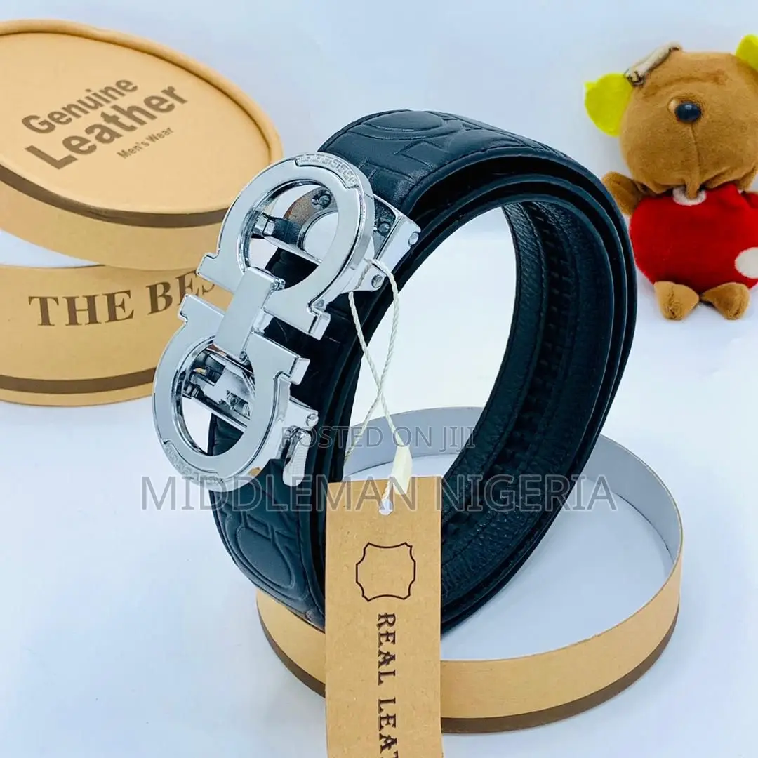 Pure Leather Men Designers Belt
