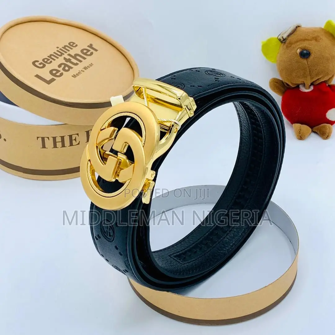 Pure Leather Men Designers Belt