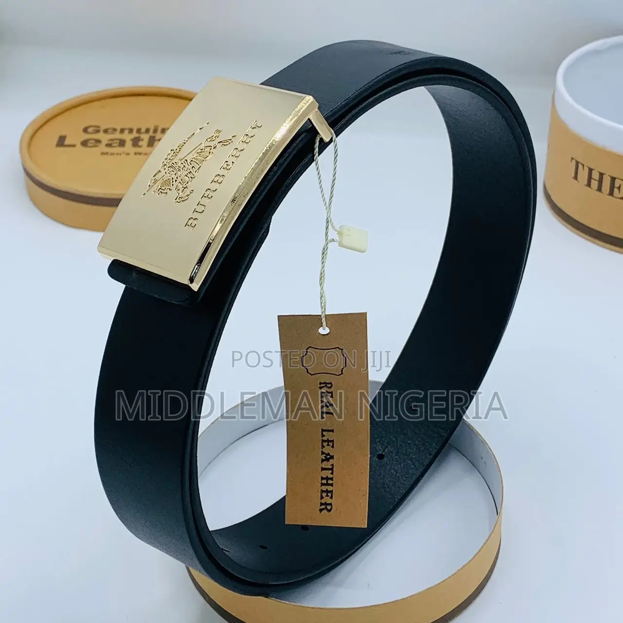 Pure Leather Men Designers Belt