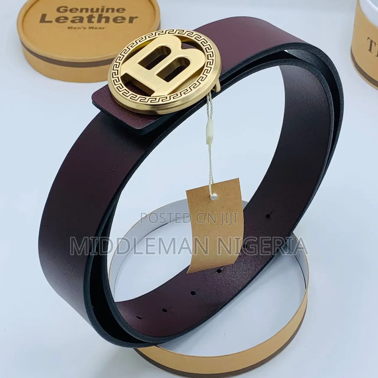 Pure Leather Men Designers Belt