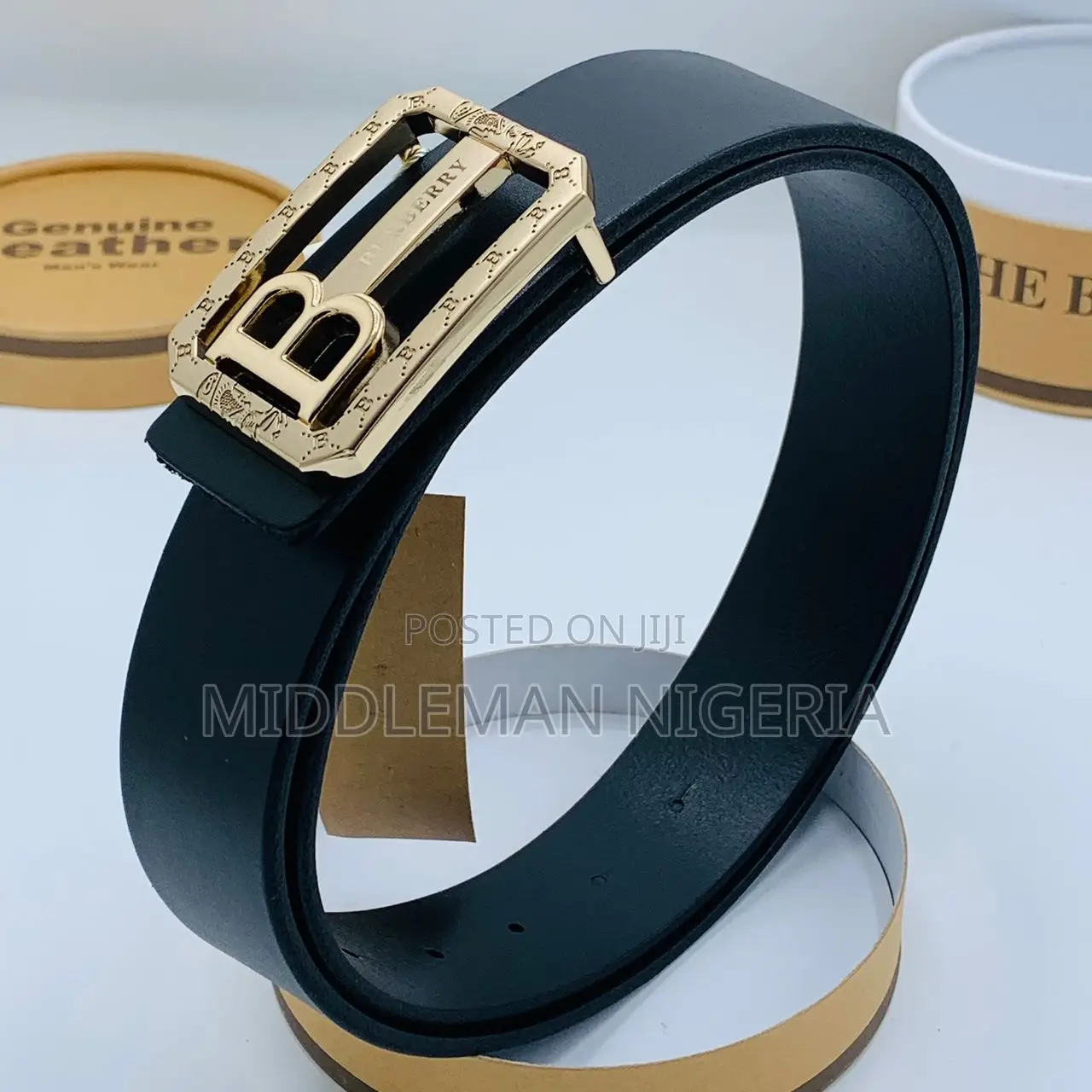 Pure Leather Men Designers Belt