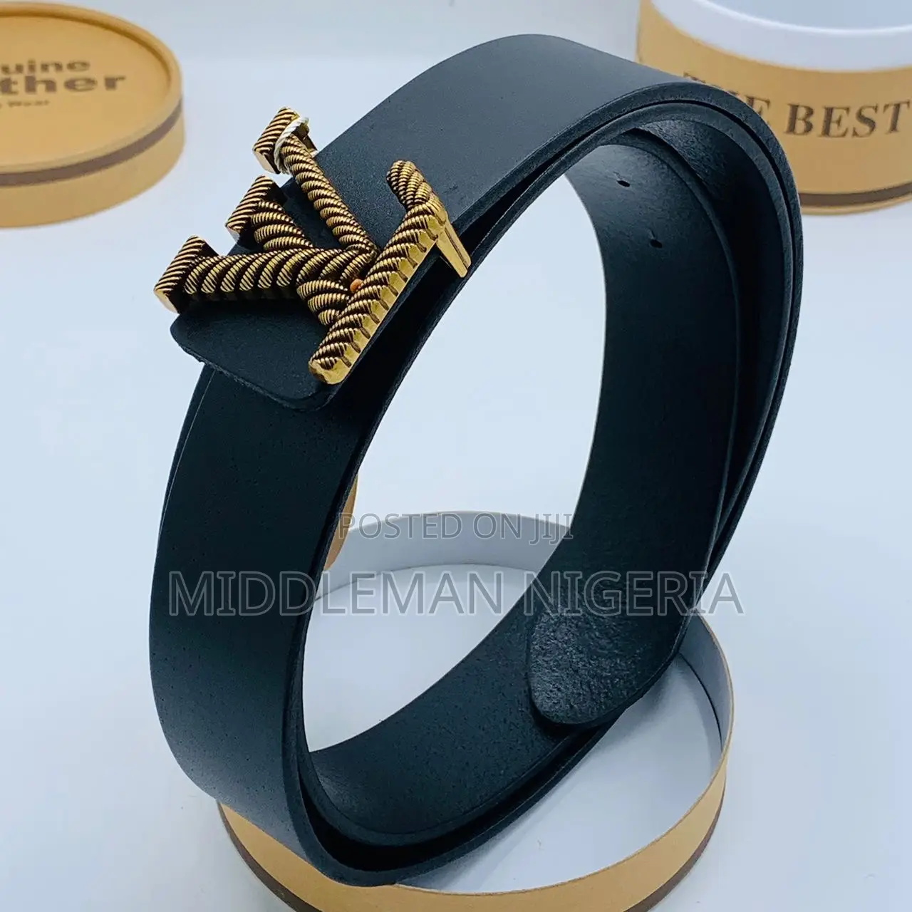 Pure Leather Men Designers Belt