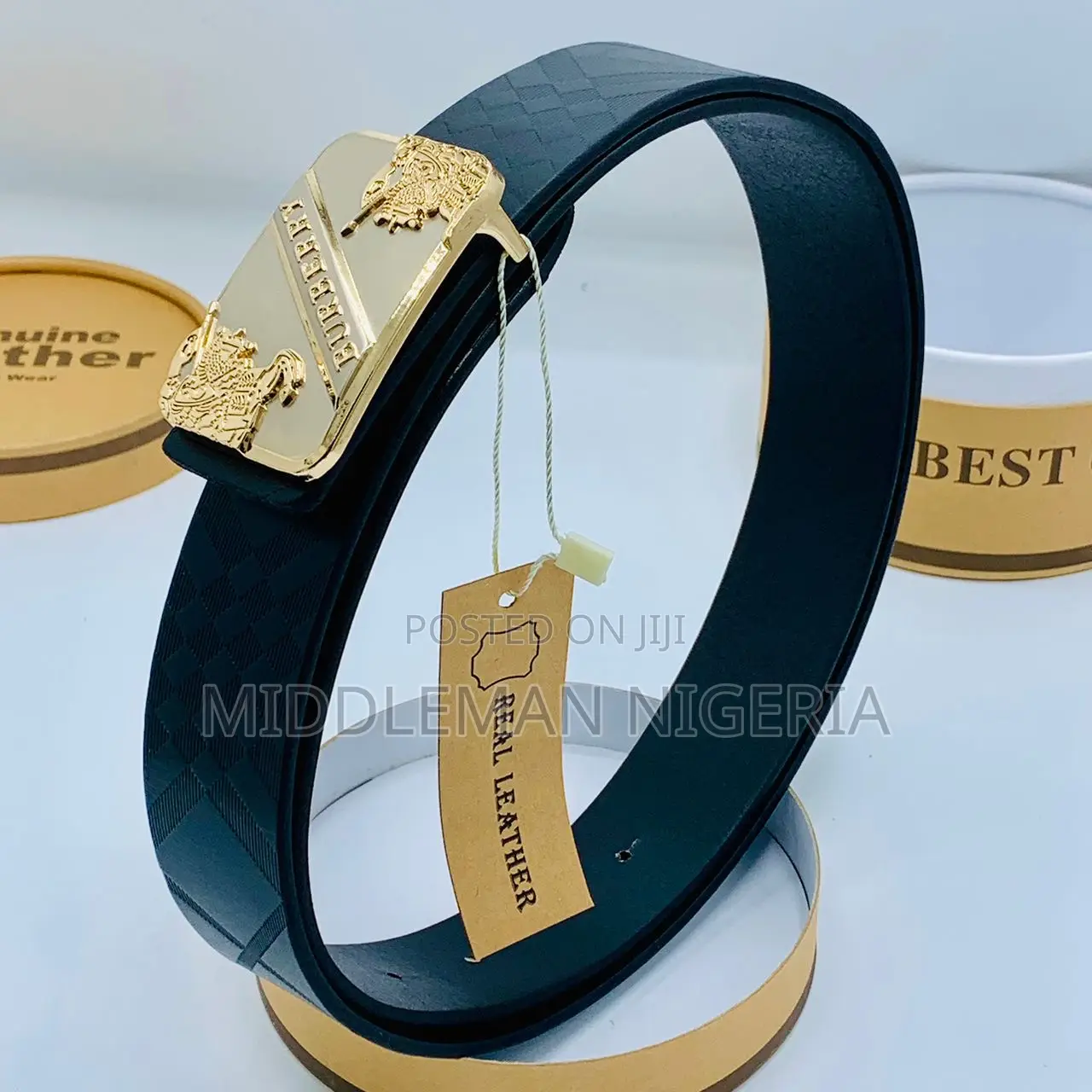 Pure Leather Men Designers Belt