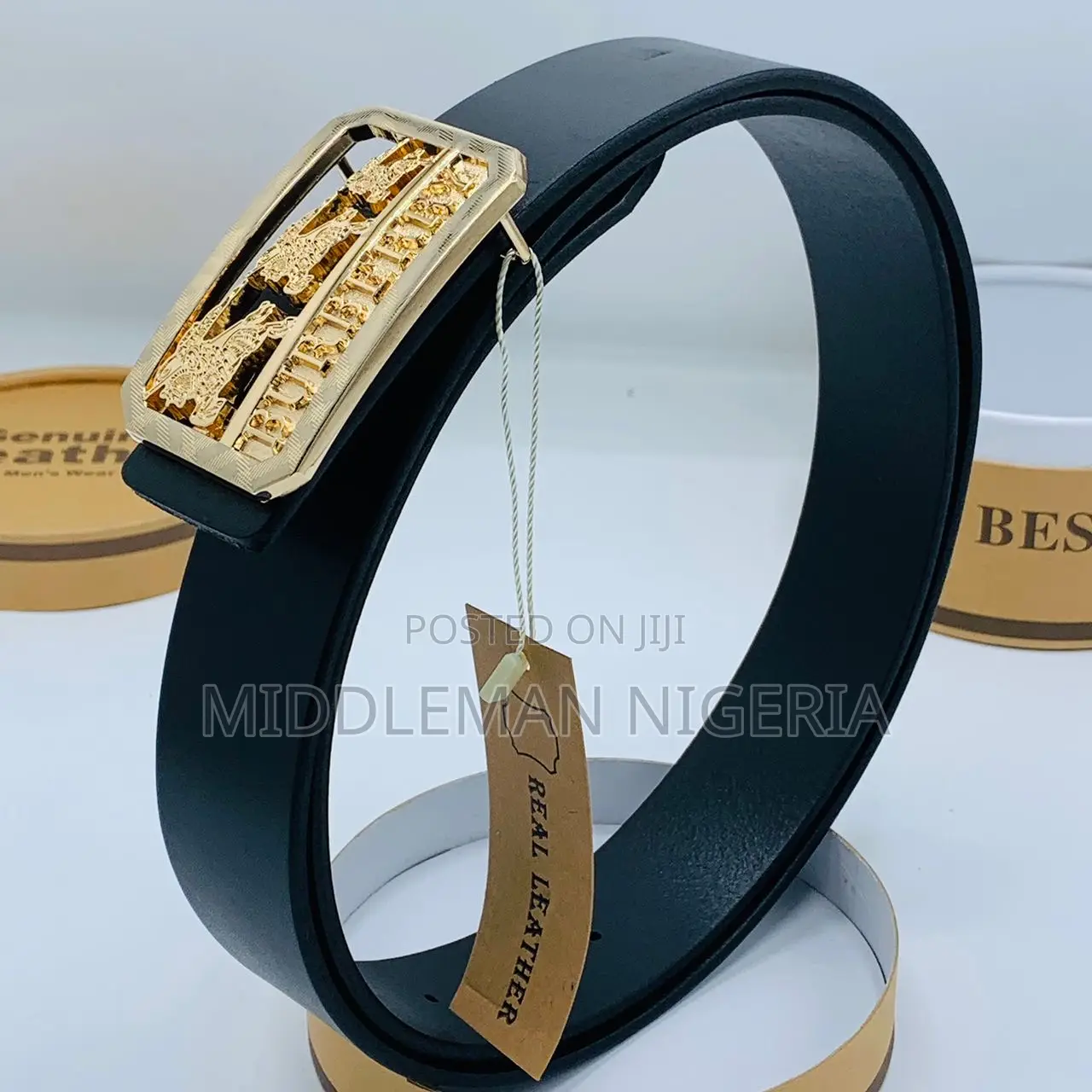 Pure Leather Men Designers Belt