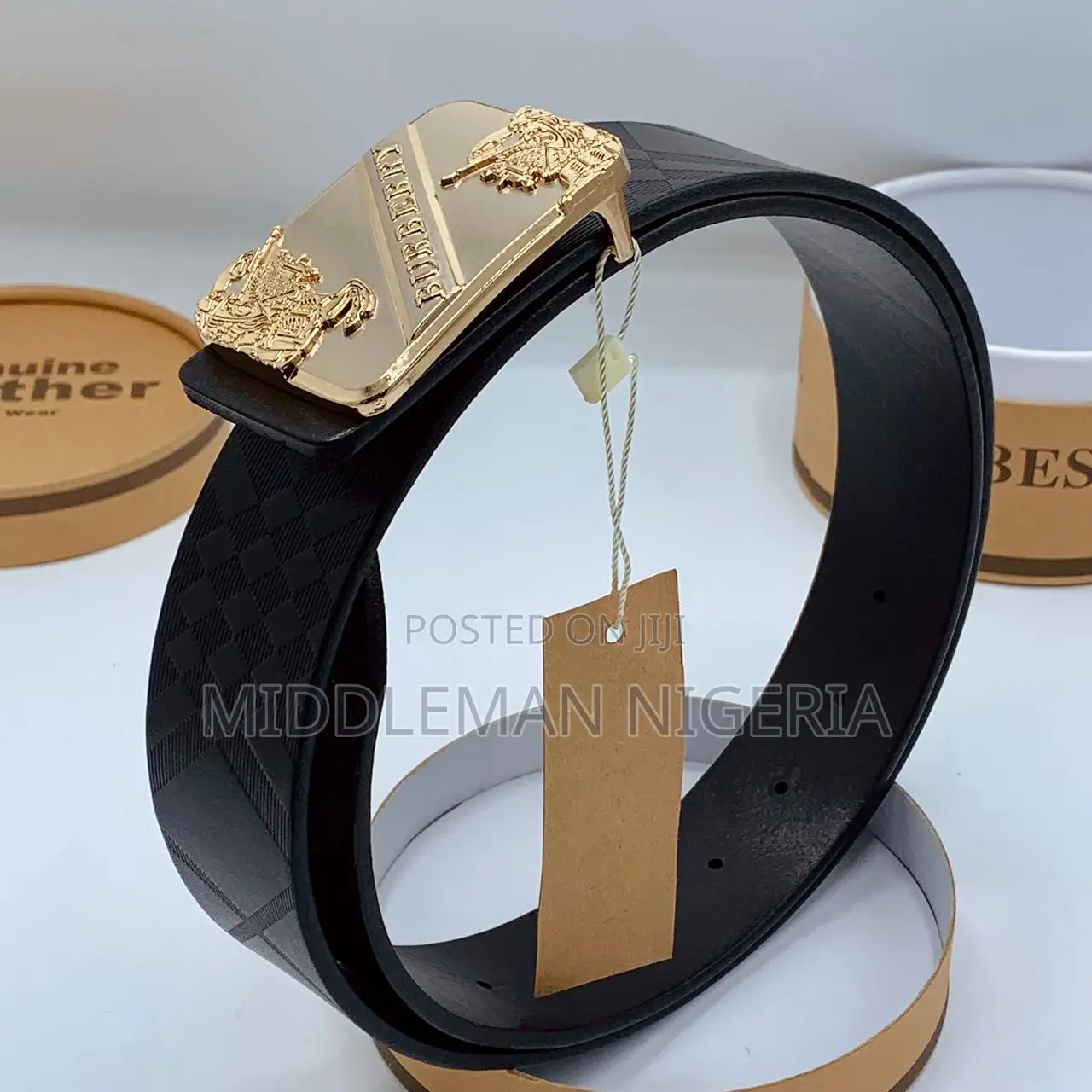 Pure Leather Men Designers Belt