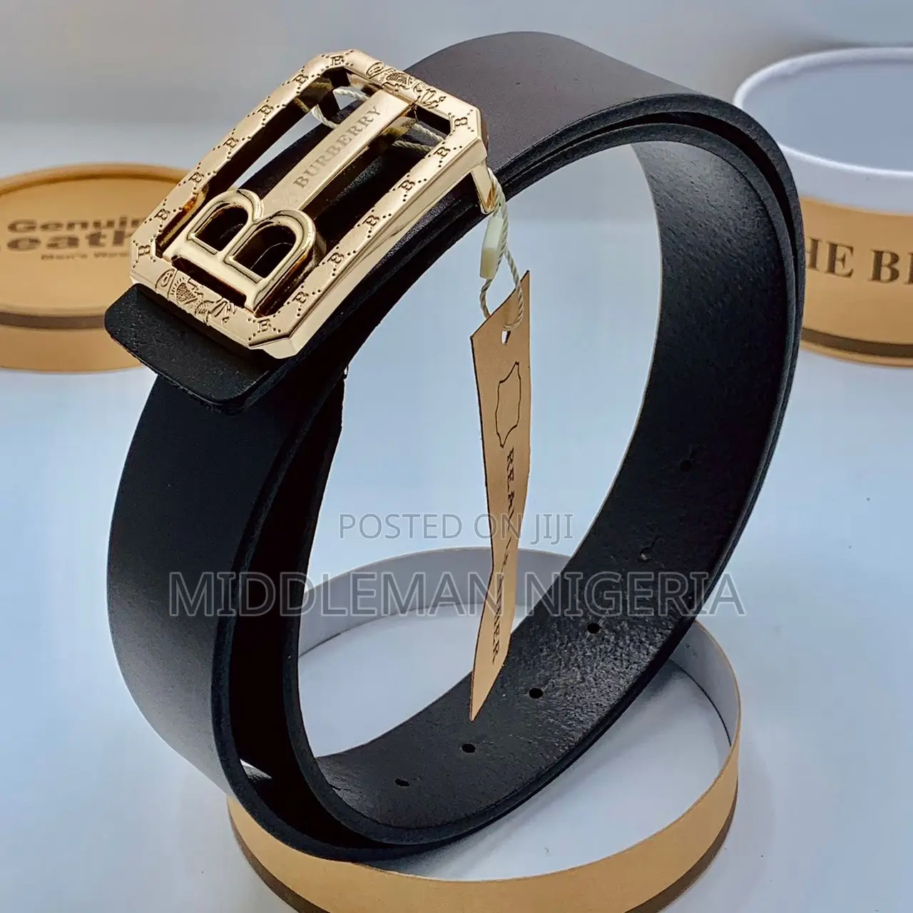 Pure Leather Men Designers Belt