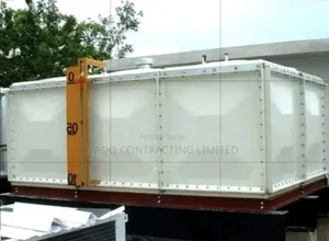 Fibreglass Water Storage Tank Construction in Nigeria