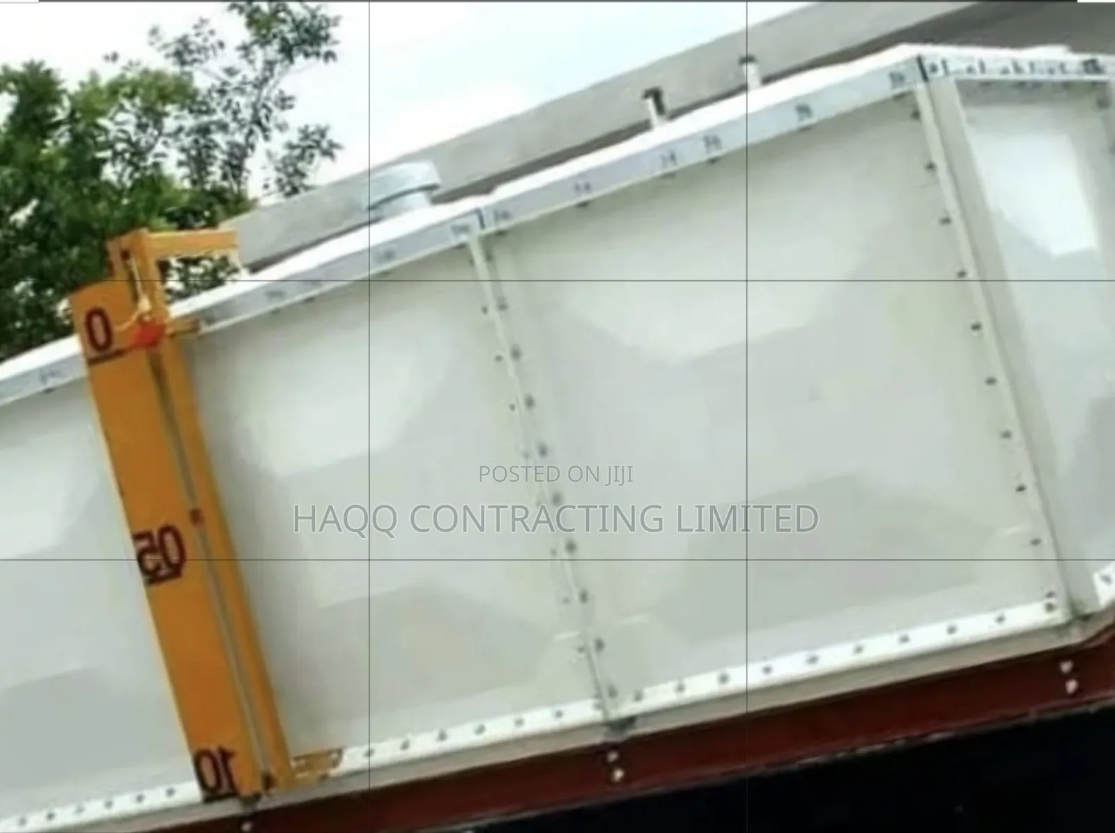 FRP/GRP Water Tank Construction