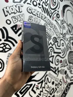 New Samsung Galaxy S21+ 5G 128 GB Black