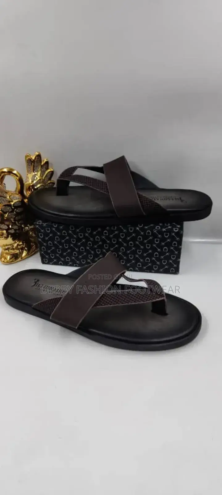 Billionaire Quality Men Pam Slippers