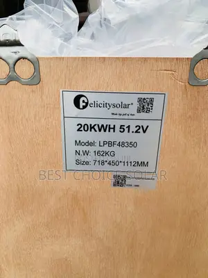 20kwh 51.2v Felicity Iron Lithium Battery 7yrs Warranty