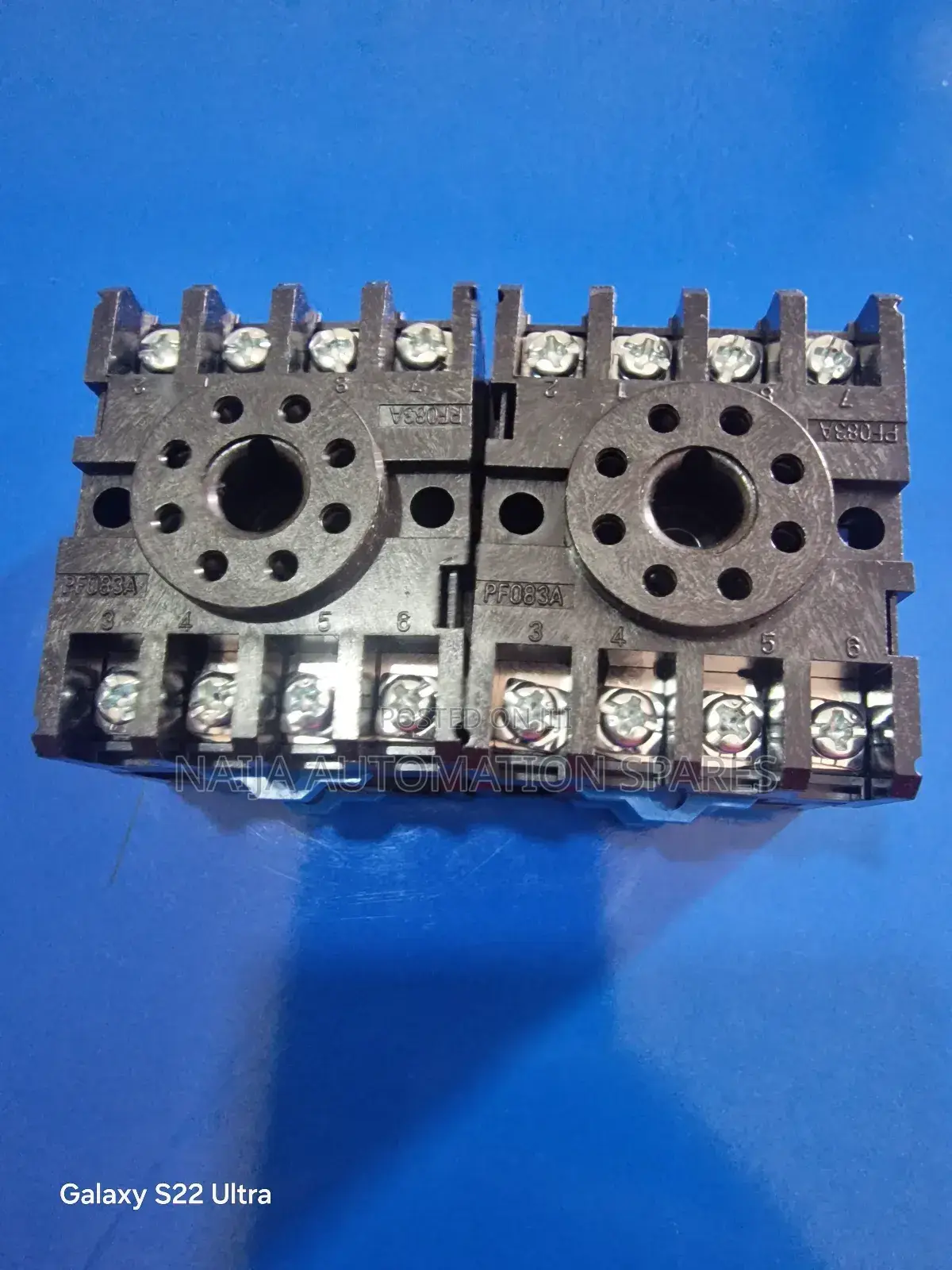 8 Pin Power Timer Relay Socket Base Holder PF083A