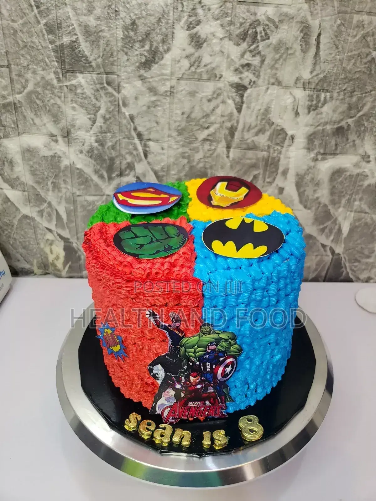 8" 3 Flavour Birthday Cake for Children
